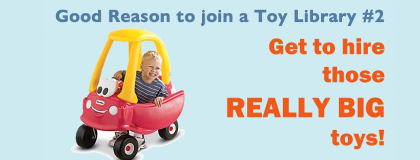 Good Reason to join at Toy Library