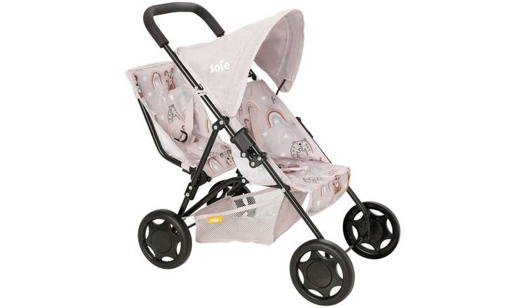 Girls shop double pram